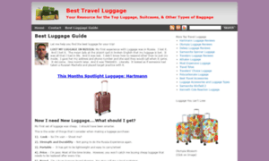 Besttravelluggage.org thumbnail