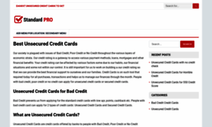 Bestunsecuredcreditcardsforbadcredit.com thumbnail