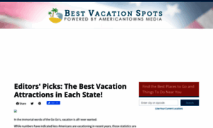 Bestvacationspots.net thumbnail