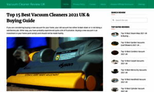 Bestvacuumcleaners20.co.uk thumbnail