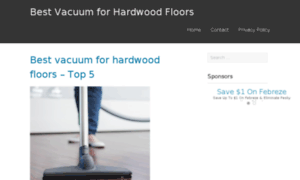 Bestvacuumforhardwoodfloors.info thumbnail