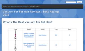 Bestvacuumforpethair.drupalgardens.com thumbnail