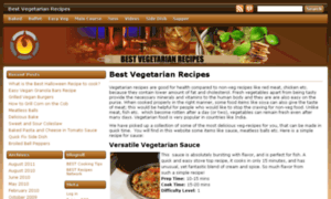 Bestvegetarianrecipes.net thumbnail