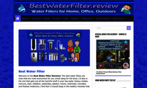 Bestwaterfilter.review thumbnail