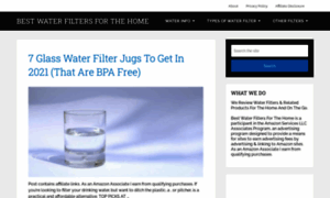 Bestwaterfiltersforthehome.com thumbnail