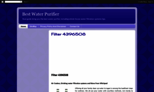 Bestwaterpurifier1.blogspot.com thumbnail