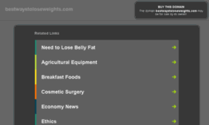 Bestwaystoloseweights.com thumbnail