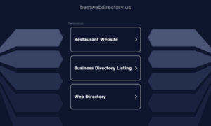 Bestwebdirectory.us thumbnail