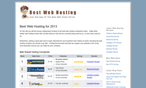 Bestwebhosting.org thumbnail