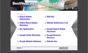 Bestweblinksdirectory.info thumbnail