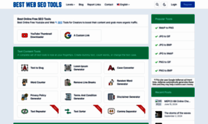 Bestwebseotools.com thumbnail