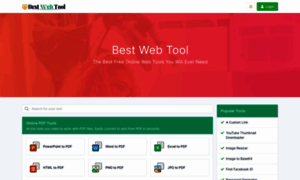 Bestwebtool.com thumbnail