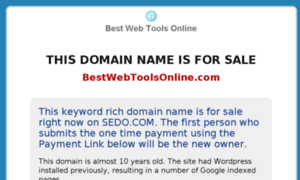 Bestwebtoolsonline.com thumbnail