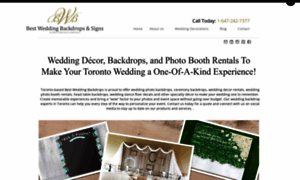 Bestweddingbackdrops.com thumbnail