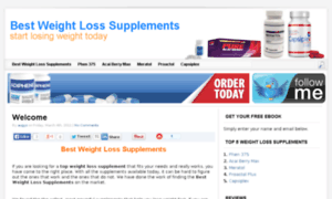 Bestweightloss-supplements.com thumbnail