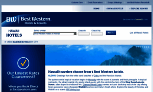 Bestwesternhawaii.com thumbnail