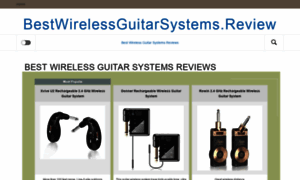 Bestwirelessguitarsystems.review thumbnail
