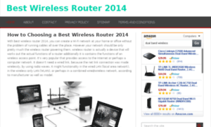 Bestwirelessrouter2014.com thumbnail