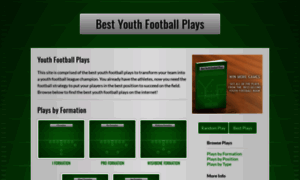 Bestyouthfootballplays.com thumbnail