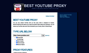 Bestyoutubeproxy.info thumbnail
