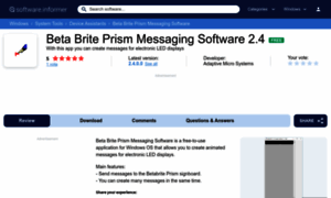 Beta-brite-prism-messaging-software.software.informer.com thumbnail