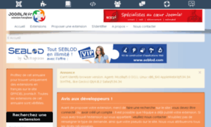 Beta-extensions.joomla.fr thumbnail