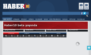 Beta.haber10.com thumbnail