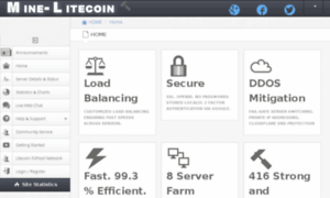 Beta.mine-litecoin.com thumbnail