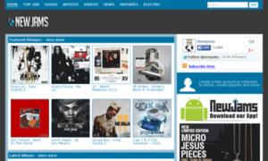 Beta.newjams.net thumbnail