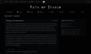 Beta.pathofdiablo.com thumbnail