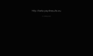 Beta.pay4results.eu thumbnail