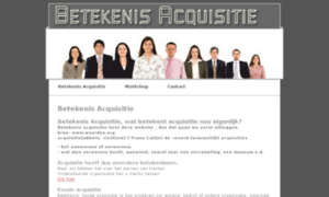 Betekenis-acquisitie.nl thumbnail