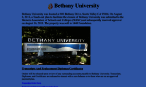 Bethany.edu thumbnail
