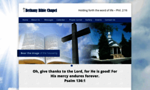 Bethanybiblechapel.us thumbnail