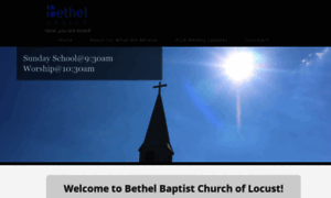 Bethelbaptist-nc.org thumbnail
