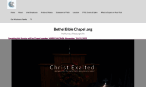 Bethelbiblechapel.org thumbnail