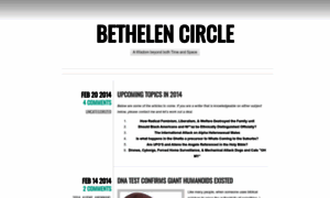 Bethelencircle.wordpress.com thumbnail