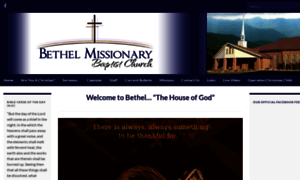 Bethelmissionarybaptistchurch.org thumbnail