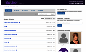 Bethelu.libguides.com thumbnail