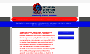 Bethlehemchristianacademy.net thumbnail