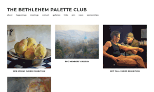 Bethlehempaletteclub.org thumbnail