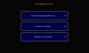 Betmarkets.io thumbnail