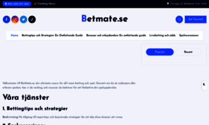 Betmate.se thumbnail