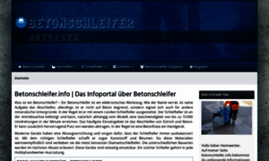 Betonschleifer.info thumbnail