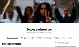 Betoogonderwerpen.nl thumbnail