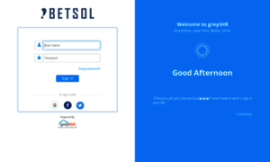 Betsol.greythr.com thumbnail