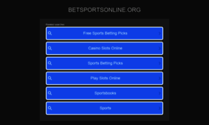 Betsportsonline.org thumbnail