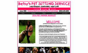 Betsyspetsittingservice.com thumbnail