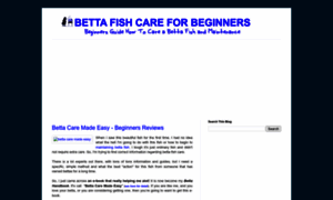 Bettafishcareforbegginers.blogspot.com thumbnail