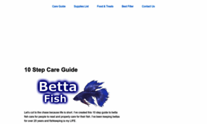 Bettafishcaretaker.com thumbnail
